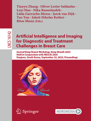 cover image of Artificial Intelligence and Imaging for Diagnostic and Treatment Challenges in Breast Care